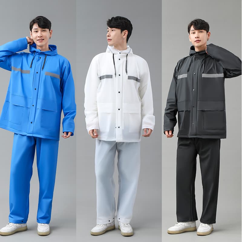 シームレス防水レインウェア上下セット