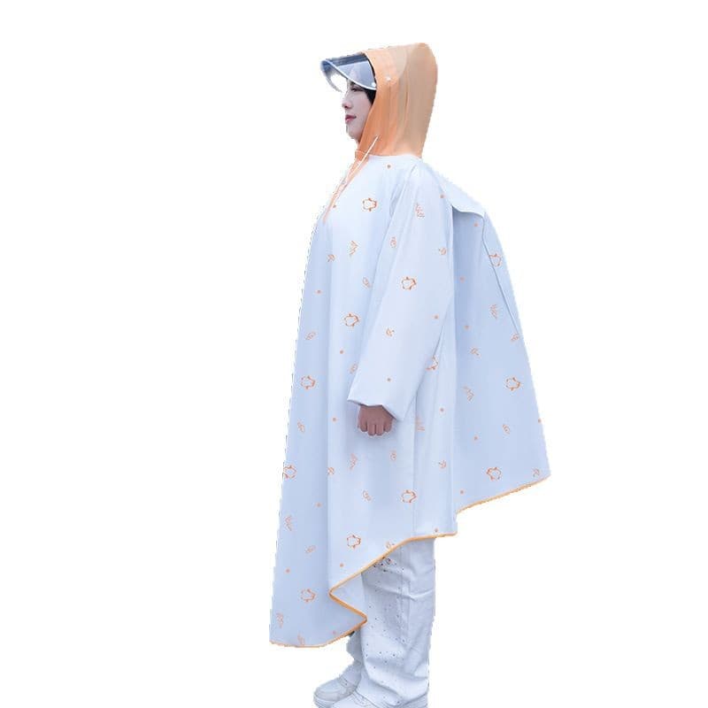 レインウェア 自転車ポンチョ型レインコート