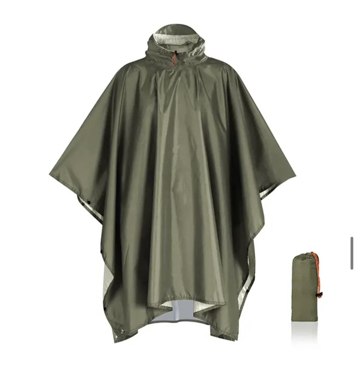 レインウェア 多機能アウトドアポンチョ
