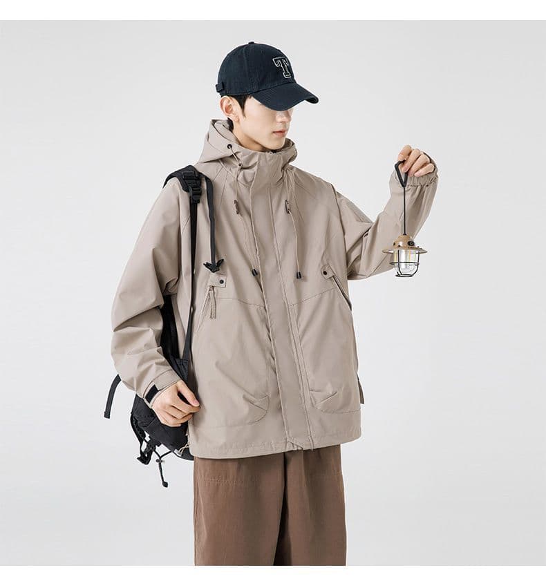 カジュアル　アウトドアレインウェア