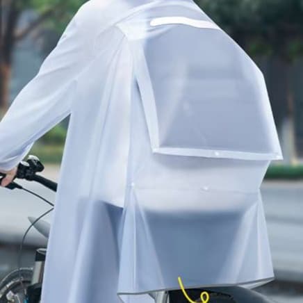 【売切】レインウェア 防水仕様 自転車専用ポンチョ