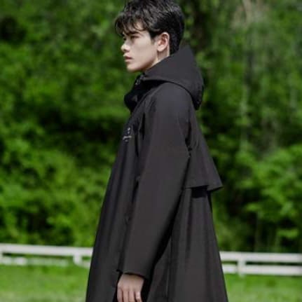 レインウェア 多機能防水ライダーズレインコート