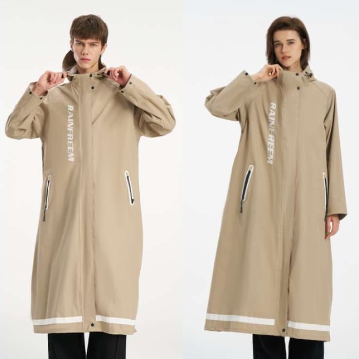 多機能ロング丈レインウェア