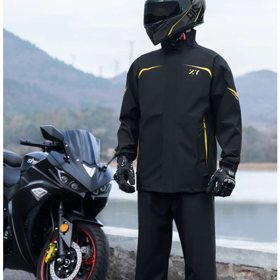 【売切】レインウェア 高機能オールウェザー防水ライダースーツ