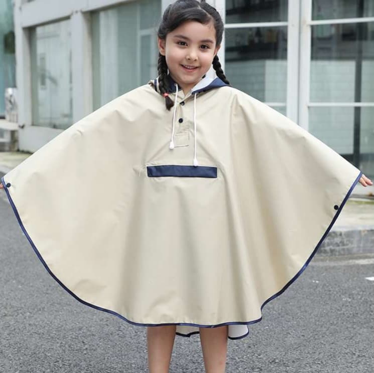 レインウェア やわらか防水ポンチョ雨衣