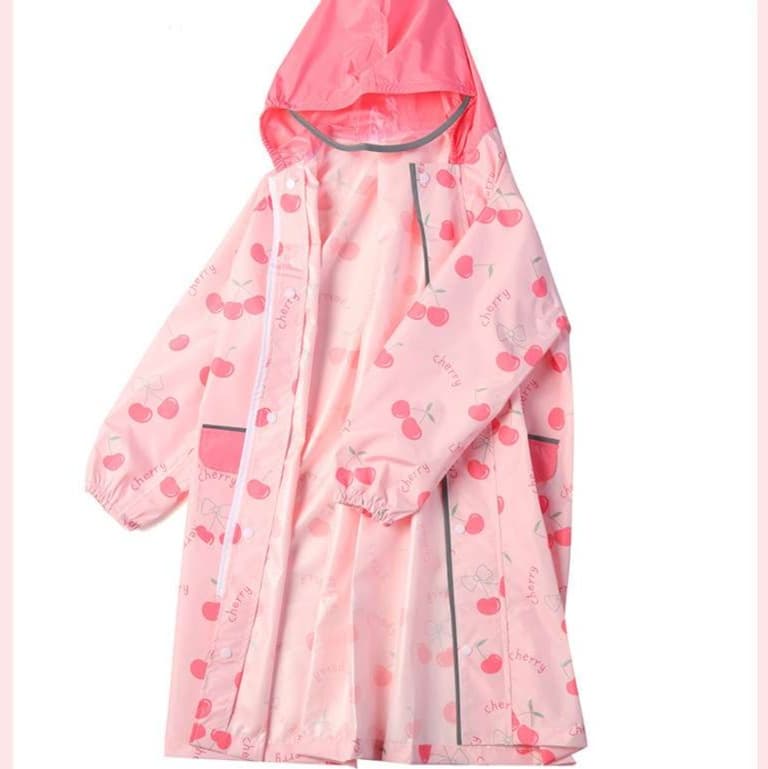 レインウェア かわいい柄のお出かけレインポンチョ