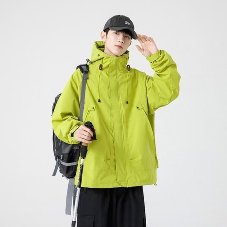 カジュアル　アウトドアレインウェア