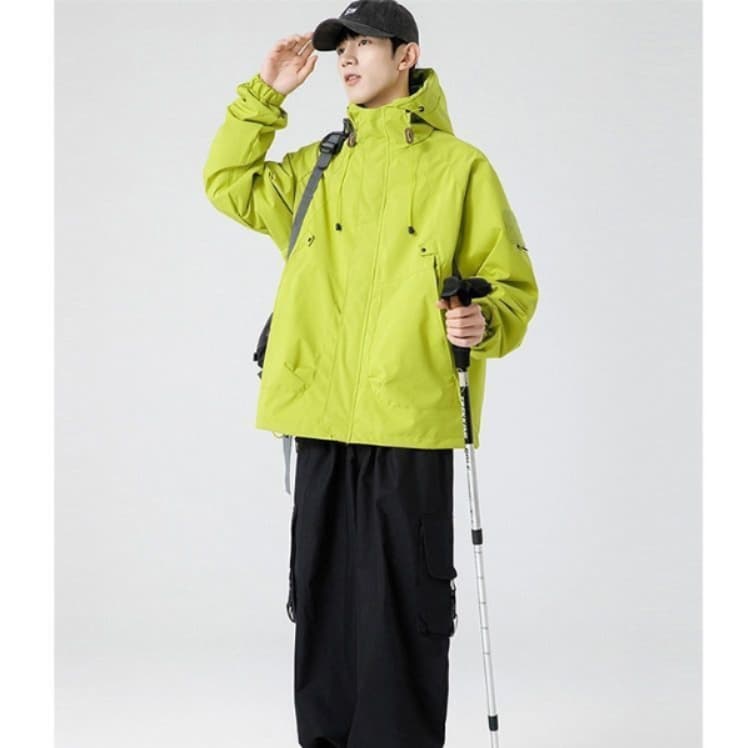 カジュアル　アウトドアレインウェア