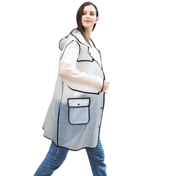 レインウェア 透明感あふれるレインコート