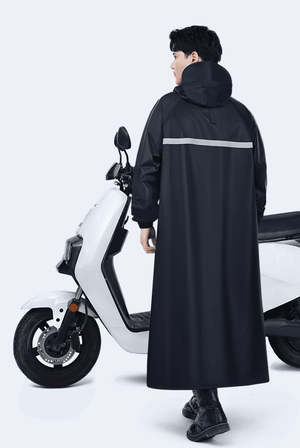 オールシーズン対応 ロングレインウェア