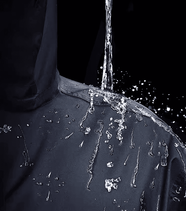 オールシーズン対応 ロングレインウェア