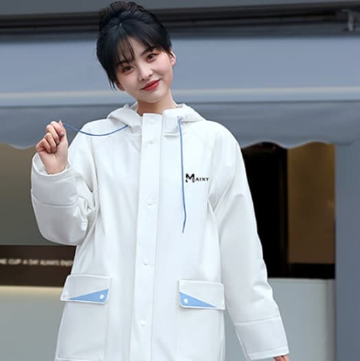 レインウェア 快適スタイリッシュ防水ツーピース