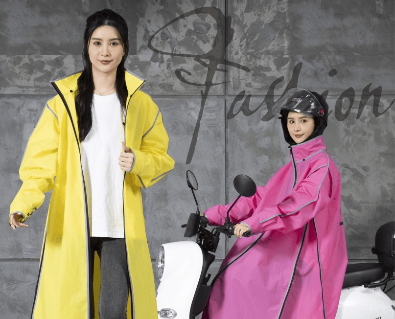 レインウェア 全天候型スタイリッシュレインコート