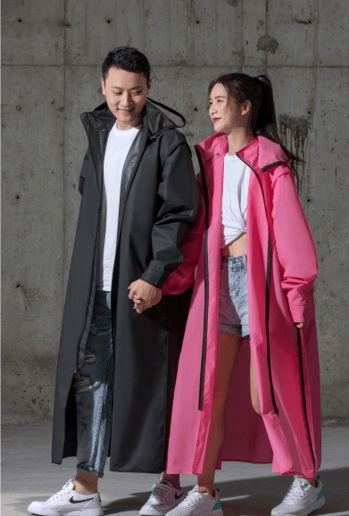 レインウェア 全天候型スタイリッシュレインコート