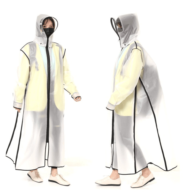 レインウェア 全天候型スタイリッシュレインコート