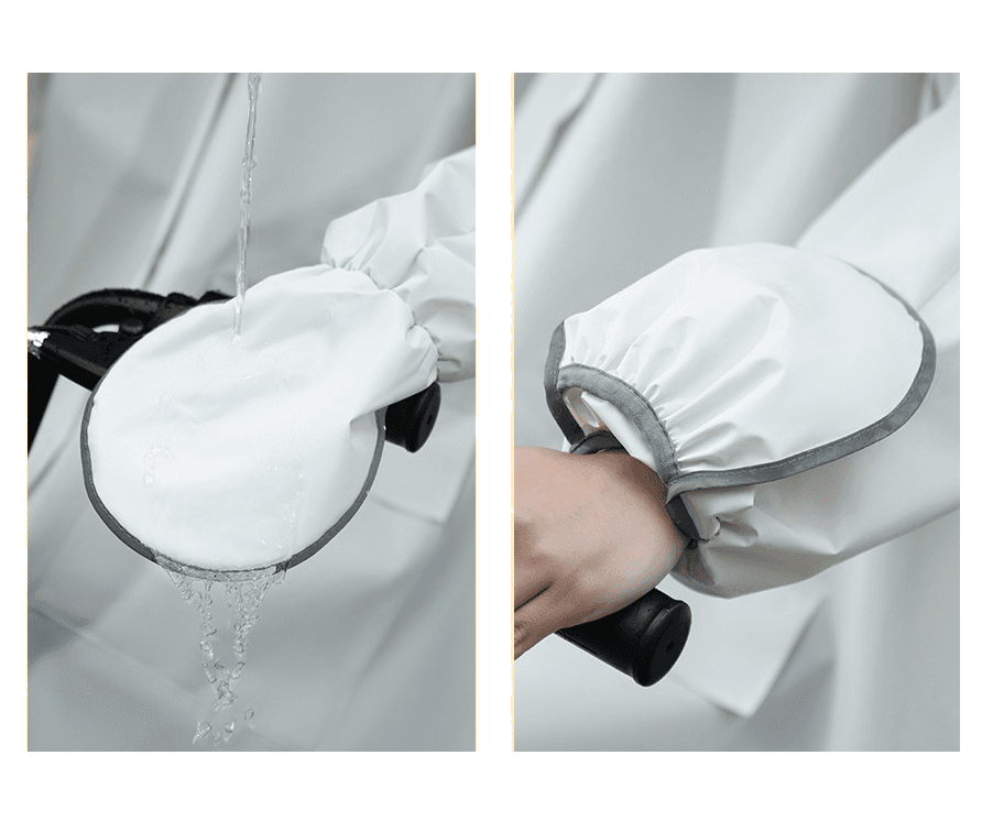 レインウェア  防水ロングレインコート