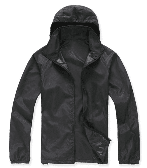 レインウェア 軽量フィット防水ジャケット