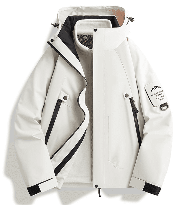 防水性抜群！三層構造アウトドアレインウェア