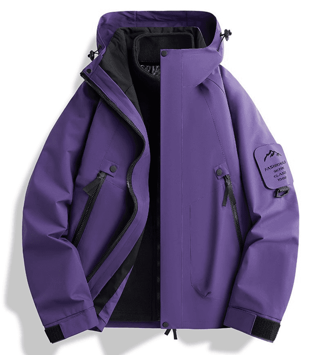 防水性抜群！三層構造アウトドアレインウェア