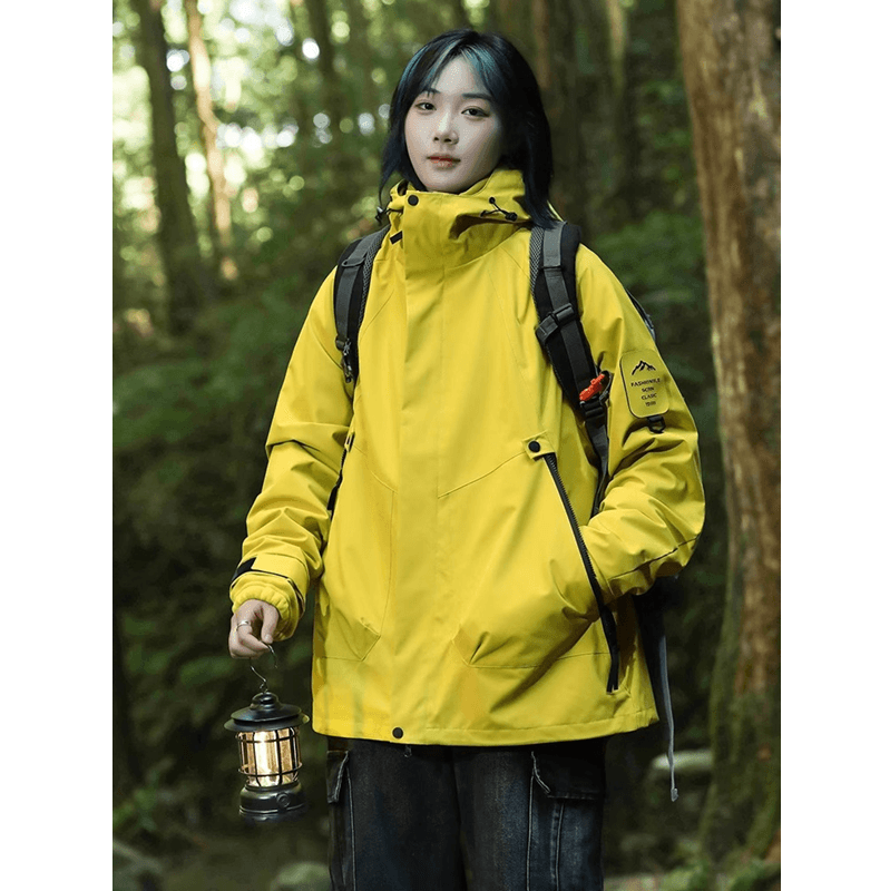 防水性抜群！三層構造アウトドアレインウェア