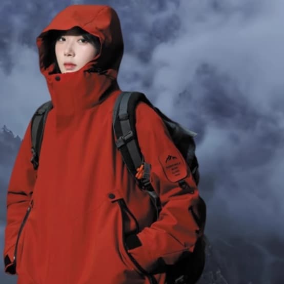 防水性抜群！三層構造アウトドアレインウェア