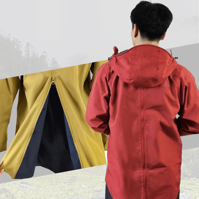 動きやすい快適レインウェア