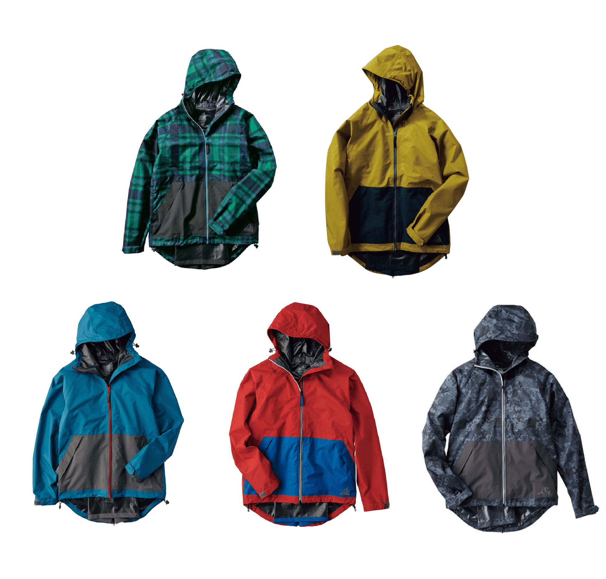 動きやすい快適レインウェア