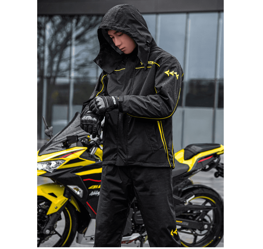 レインウェア 快適フィット 全天候型レインスーツ