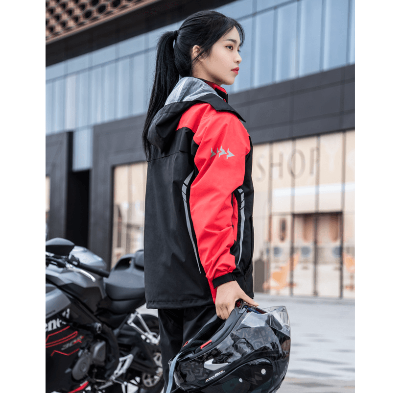 レインウェア 快適フィット 全天候型レインスーツ