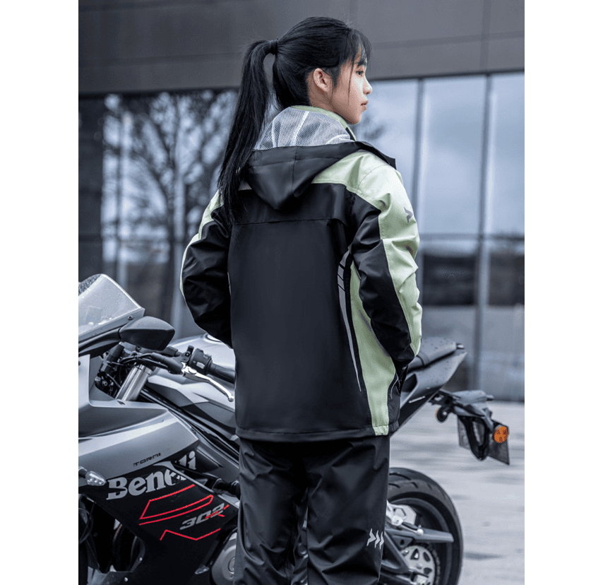 レインウェア 快適フィット 全天候型レインスーツ