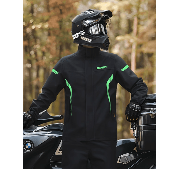 全天候型プロテクション バイカーレインウェア