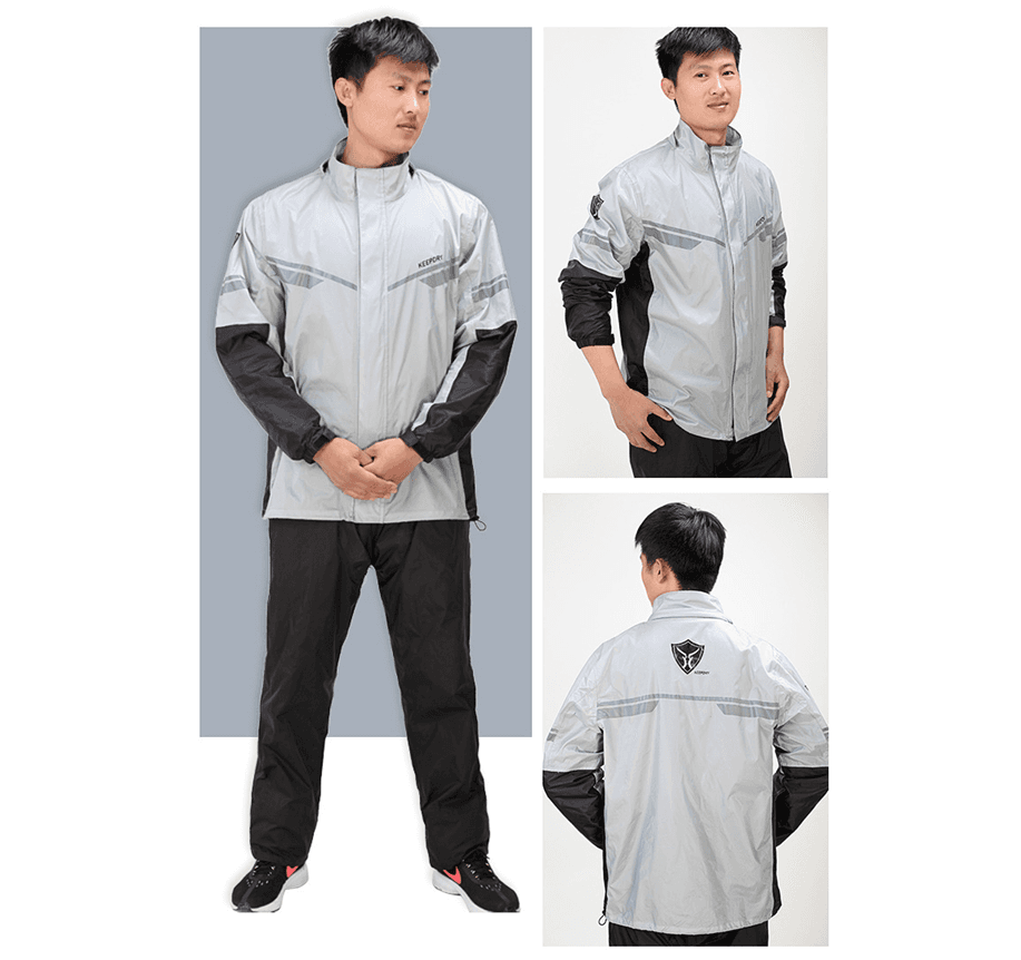 レインウェア 快適通勤メッシュ仕様レインスーツ