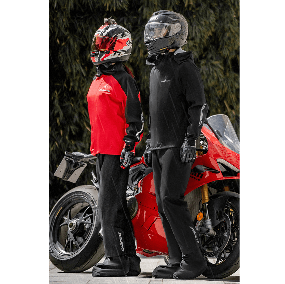 通気性抜群バイク用レインウェア