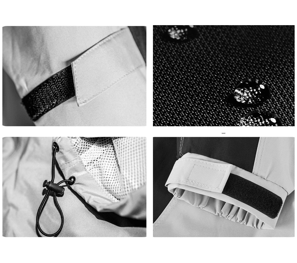 通気性抜群バイク用レインウェア