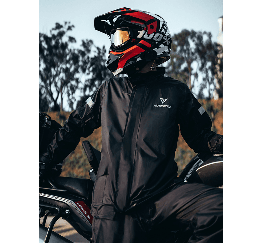 ツーリングに最適なレインウェア