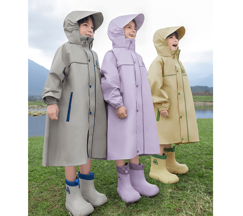 レインウェア お出かけ探検隊 すっぽりレインコート
