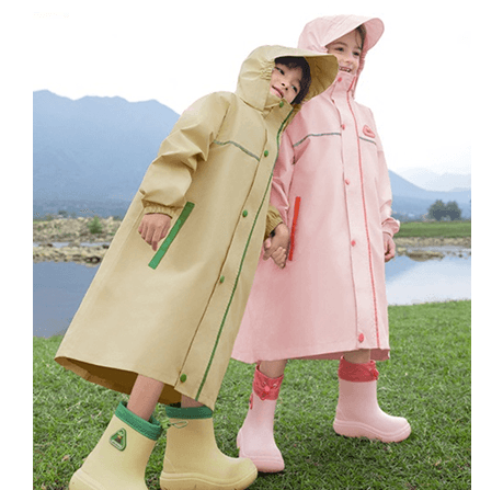 レインウェア お出かけ探検隊 すっぽりレインコート