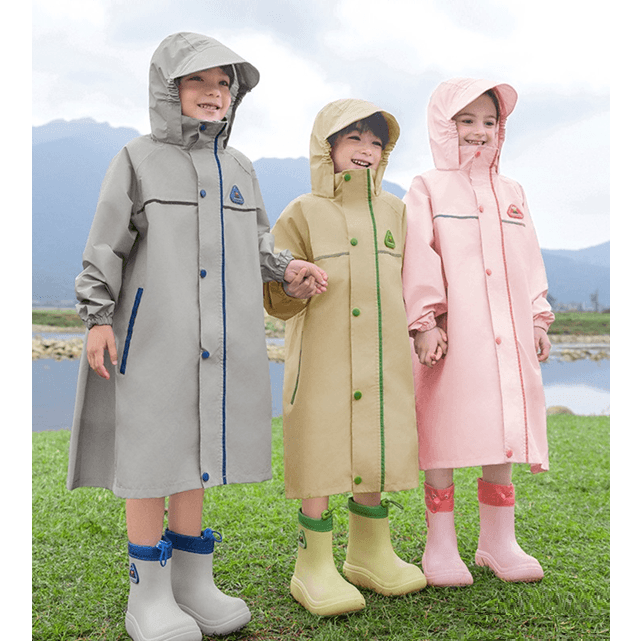 レインウェア お出かけ探検隊 すっぽりレインコート