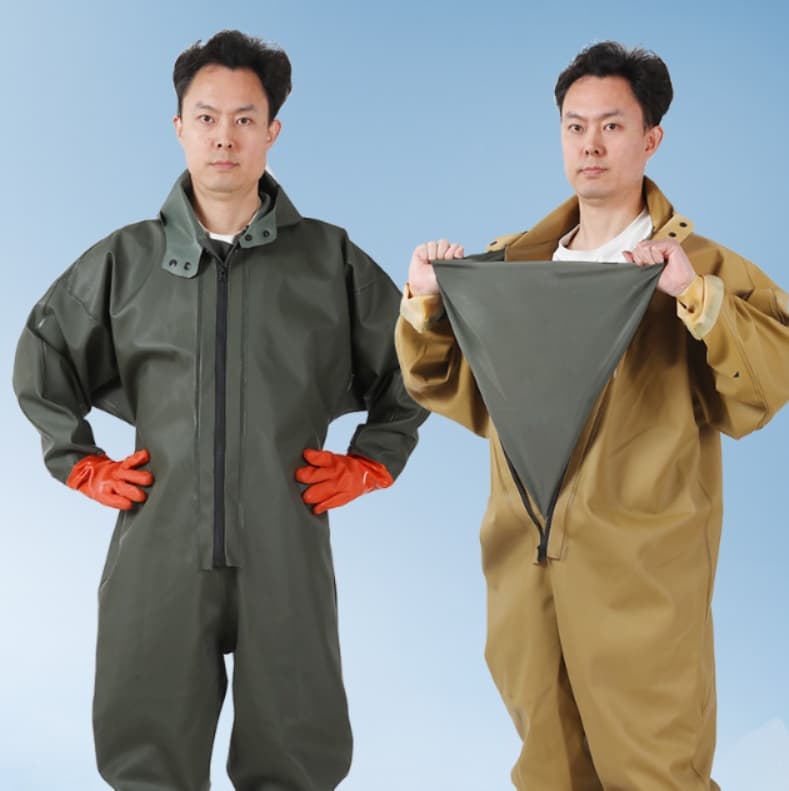 レインウェア フルボディ型 一体型防水作業着