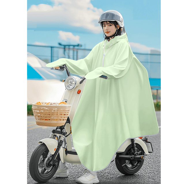 レインウェア 自転車・バイク対応レインポンチョ