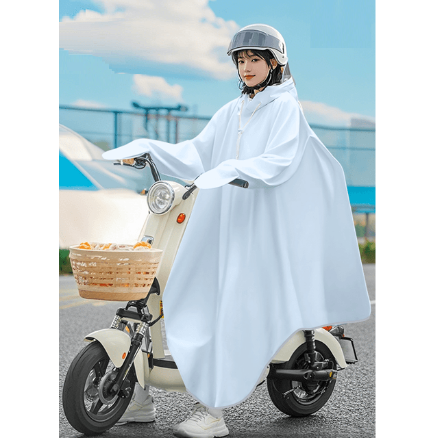 レインウェア 自転車・バイク対応レインポンチョ