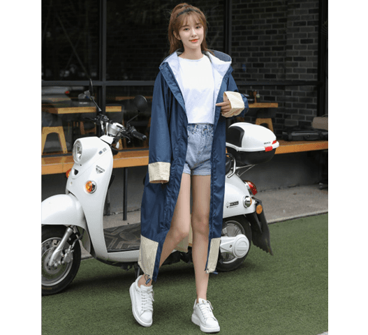 レインウェア 雨の日をもっと可愛く過ごすレインポンチョ