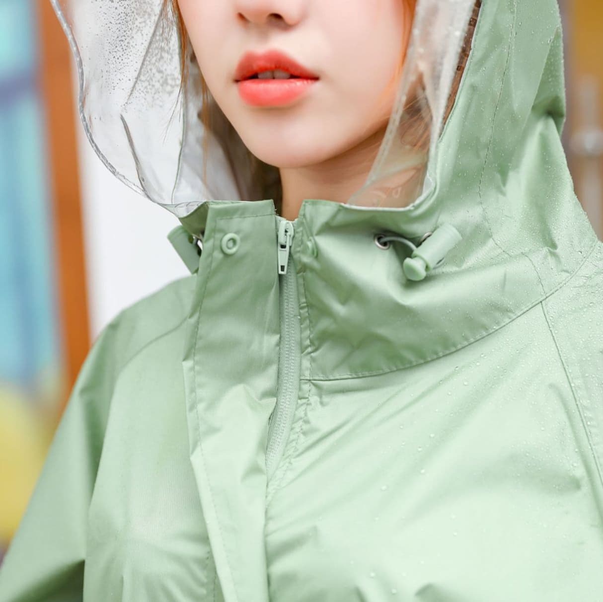 レインウェア 雨の日をもっと可愛く過ごすレインポンチョ