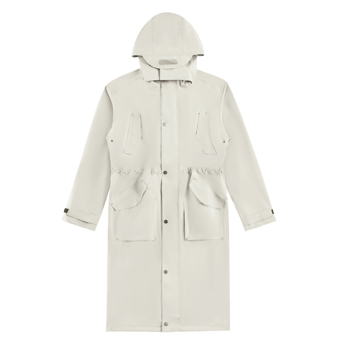 レインウェア 雨粒煌めき ユース ロングコート