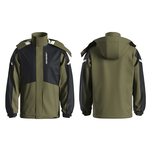 レインウェア オールシーズン対応 バイク用防水ジャケット