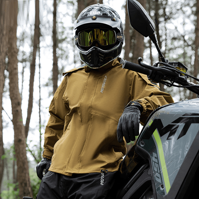 レインウェア オールシーズン対応 バイク用防水ジャケット