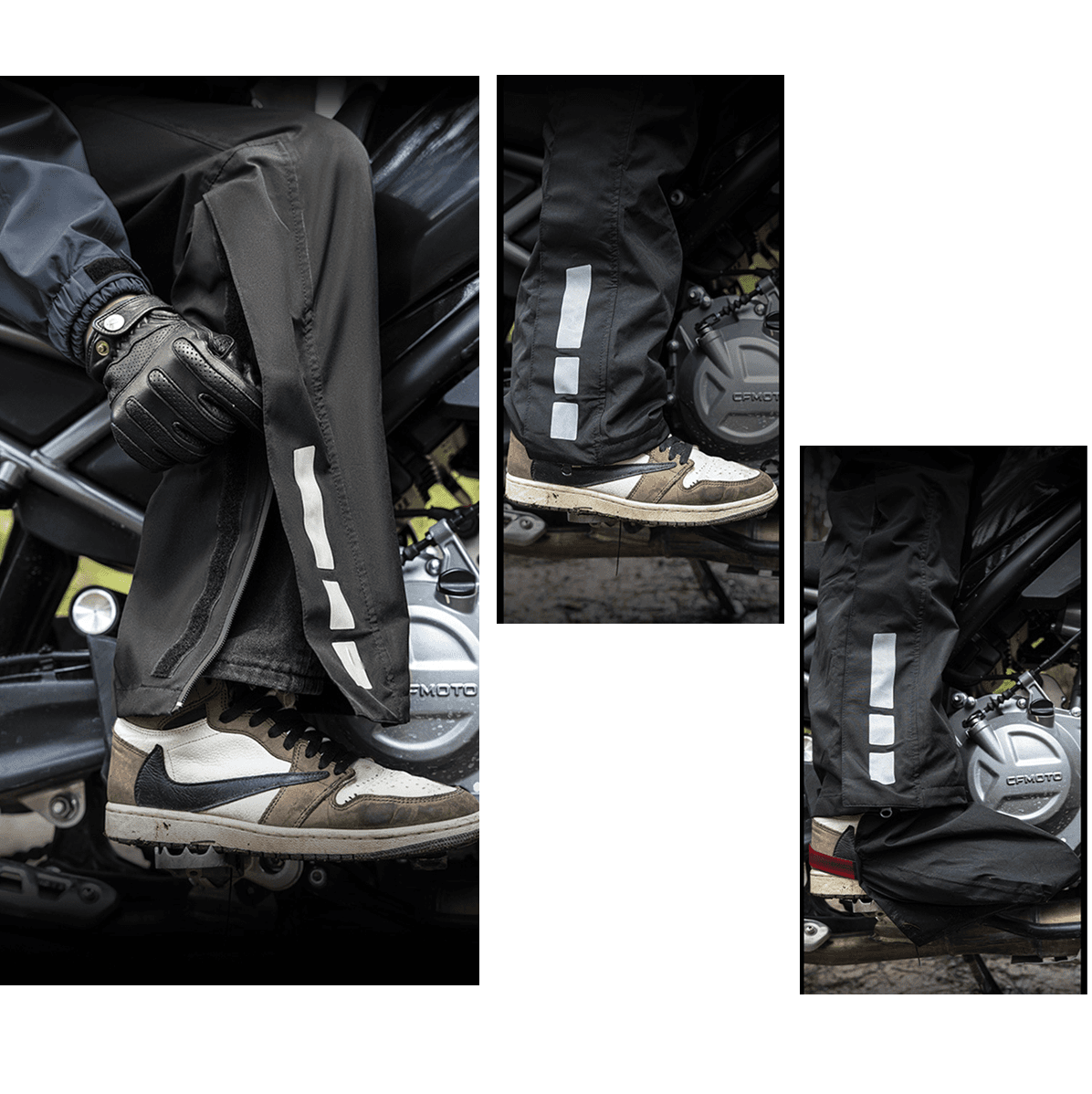 レインウェア オールシーズン対応 バイク用防水ジャケット