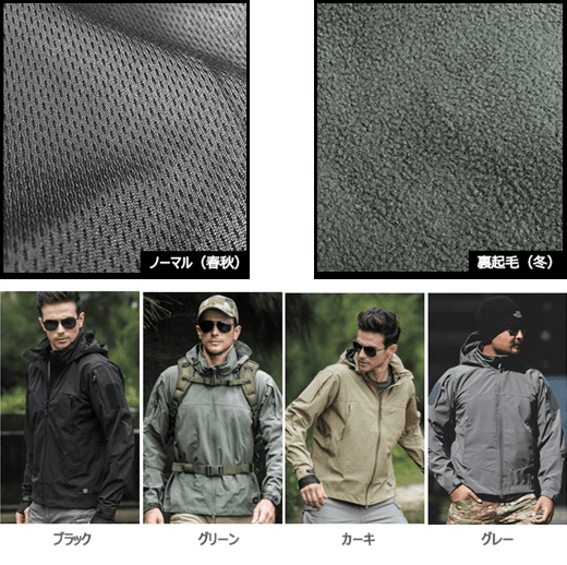 レインウェア ミリタリー仕様防水フィールドジャケット