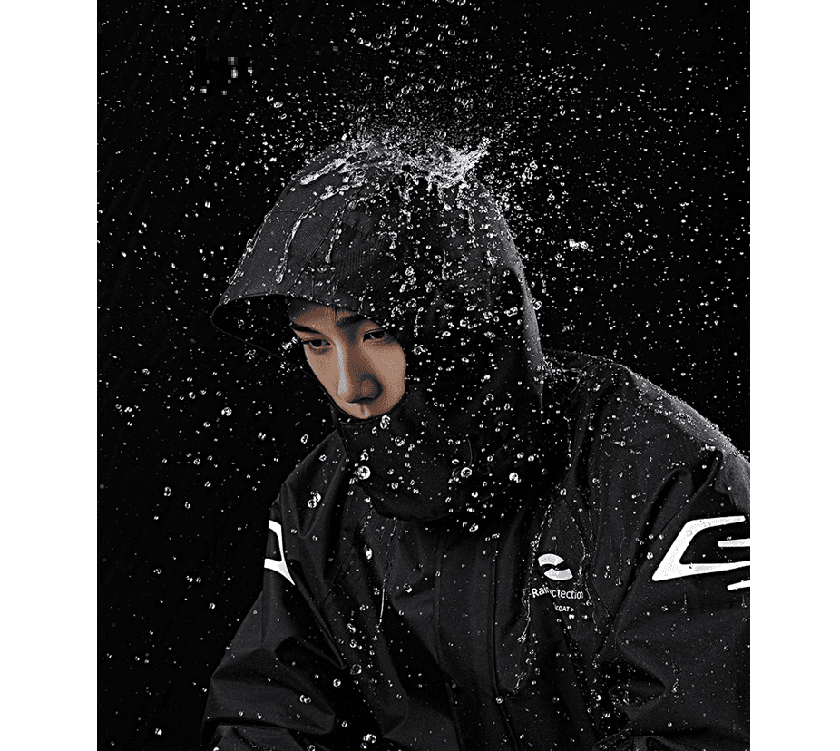 オールシーズン対応防水バイクレインウェア