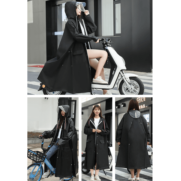 ロング丈レインウェア